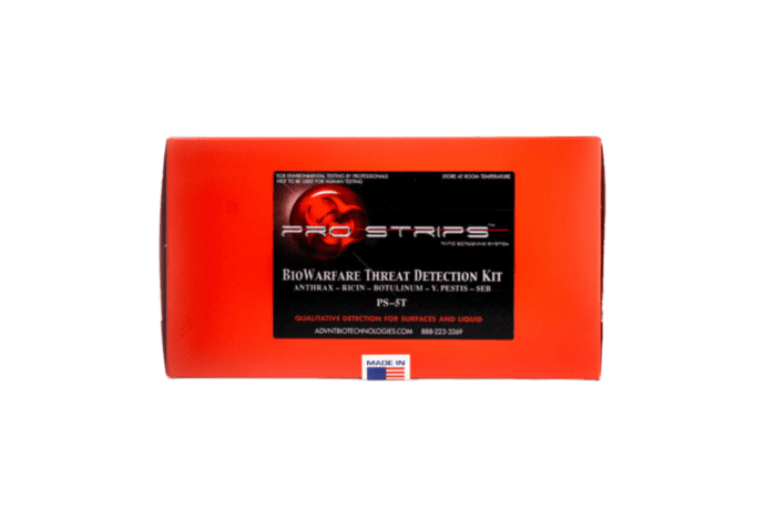 Pro Strips 5 Agent Biowarfare Threat Detection Kit 10/bx