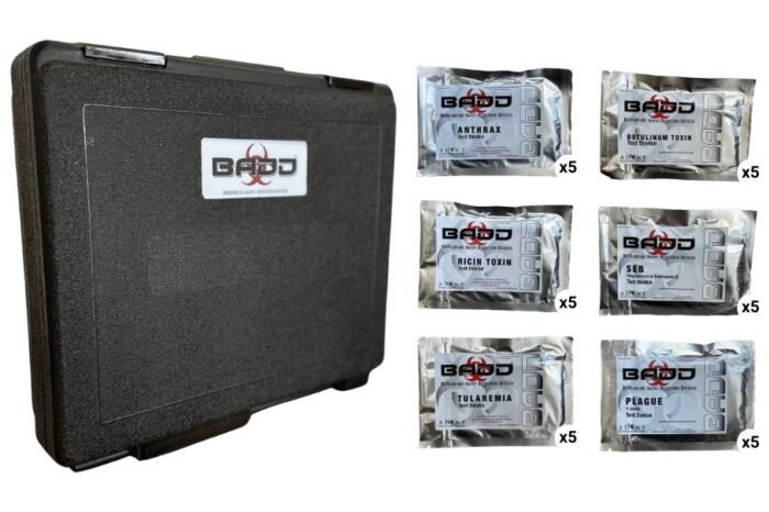 BADDBOX- Anthrax, Ricin, Botulinum, Plague, SEB & Tularemia Threat Detection Kits 30/cs