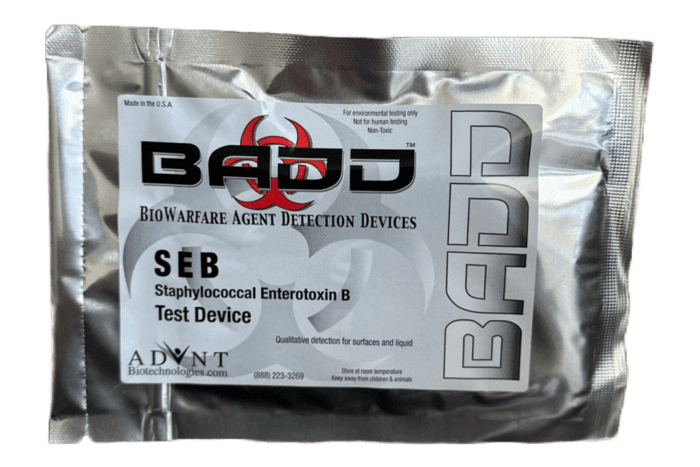 BADD SEB Biowarfare Detection Test Kit- 10 Kits/Bx - Image 3