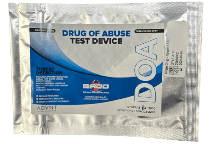 Xylazine Threat Detection Test Kit - 10/BX