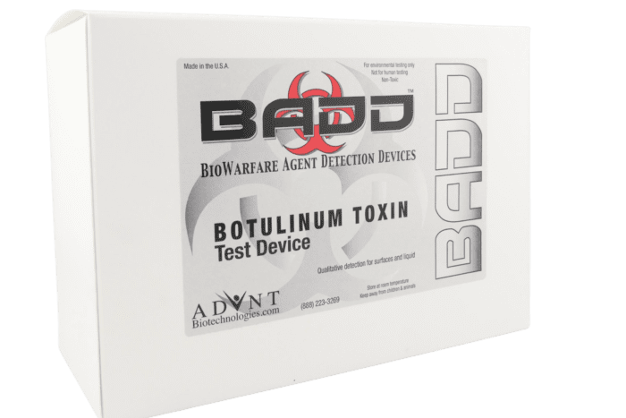 BADD Botulinum Toxin Biowarfare Detection Test Kit- 10 Kits/Bx - Image 2