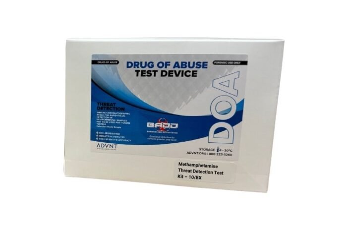 DOA- Methamphetamine Threat Detection Test Kits - 10/Bx