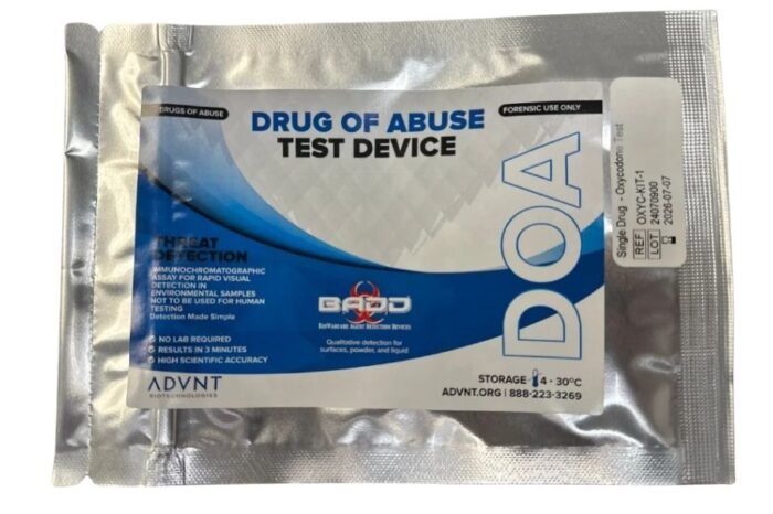 Oxycodone Threat Detection Test Kit