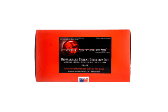 Pro Strips 5 Agent Biowarfare Threat Detection Kit 10/bx