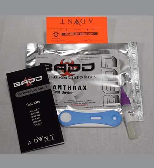 BADD Anthrax Biowarfare Detection Test Kits- 10/Bx - Image 9