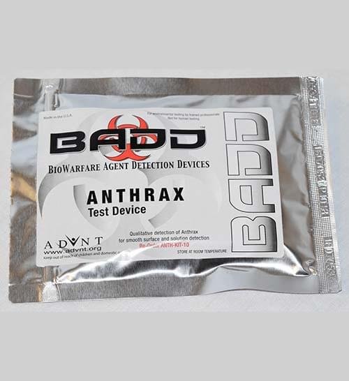 BADD Anthrax Biowarfare Detection Test Kits- 10/Bx - Image 7